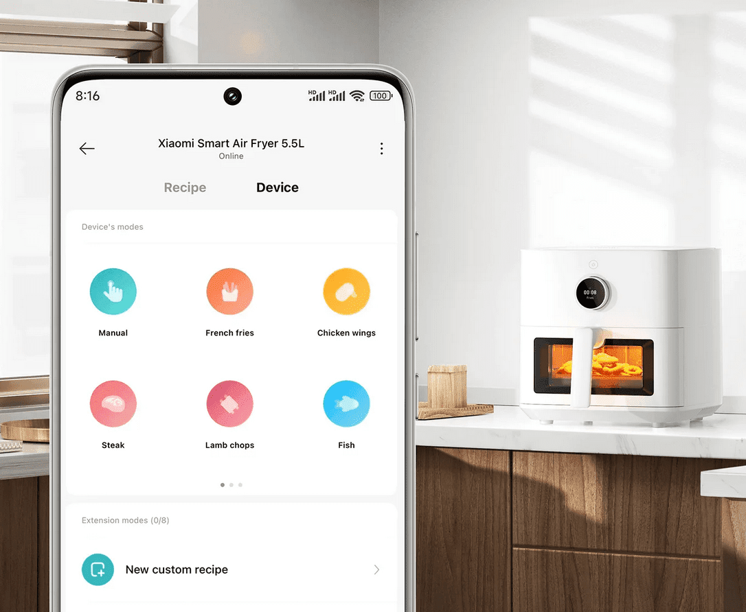 هواپز هوشمند مدل Xiaomi Smart Air Fryer 5.5L