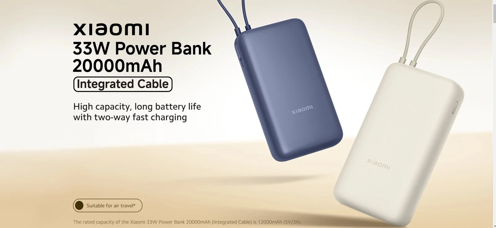 power bank xiaomi 20000